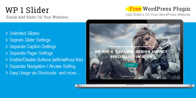 wordpress plugin gratis slideshow sito web online