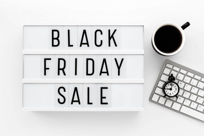 black friday sale shopping web